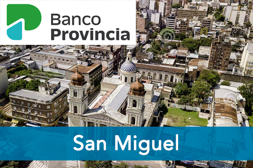 Turnero del banco provincia en San Miguel