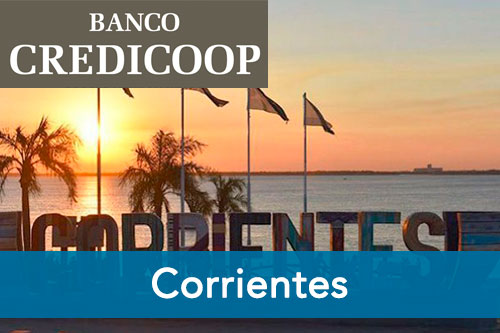 Turnero del banco Credicoop en Corrientes