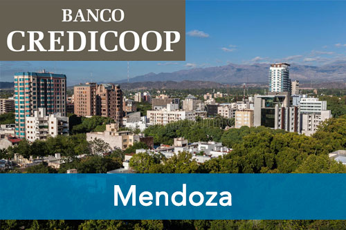 Turnero del banco Credicoop en Mendoza
