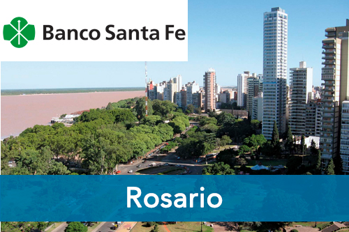 Turnero del banco Santa Fe en Rosario