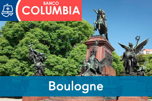 Turnero del Banco Columbia en Boulogne |