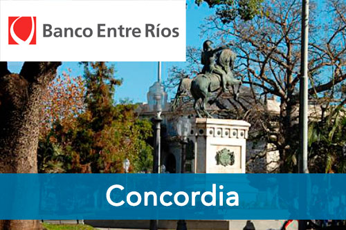 Turnero del banco Entre Ríos en Concordia | Oficinas |