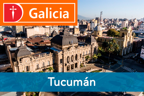 Turnero del banco Galicia en Tucumán | Oficinas |