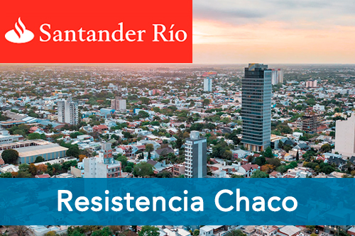 Turnero del Banco Santander Río en Resistencia Chaco | Oficinas |