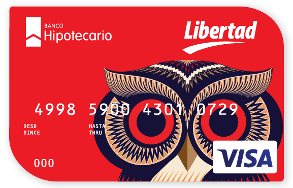 aumentar el límite de la tarjeta de crédito Visa Banco Hipotecario